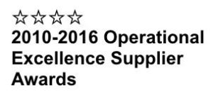 Four Star Operational Excellence Supplier Award